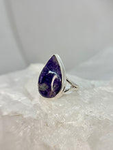 Load image into Gallery viewer, Charoite ring
