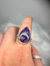 Load image into Gallery viewer, Charoite ring
