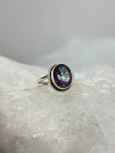 Load image into Gallery viewer, Mystic Fire Topaz ring
