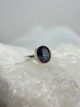 Load image into Gallery viewer, Mystic Fire Topaz ring
