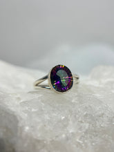 Load image into Gallery viewer, Mystic Fire Topaz ring
