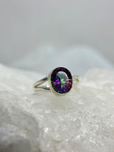 Load image into Gallery viewer, Mystic Fire Topaz ring
