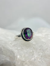 Load image into Gallery viewer, Mystic Fire Topaz ring
