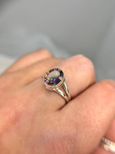 Load image into Gallery viewer, Mystic Fire Topaz ring
