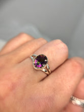 Load image into Gallery viewer, Mystic Fire Topaz ring
