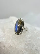 Load image into Gallery viewer, Labradorite ring
