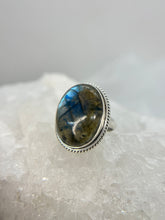 Load image into Gallery viewer, Labradorite ring
