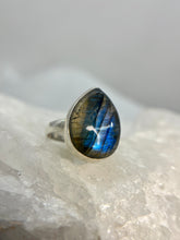 Load image into Gallery viewer, Labradorite ring
