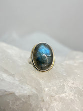 Load image into Gallery viewer, Labradorite ring
