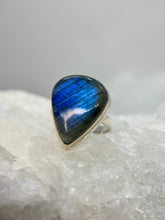 Load image into Gallery viewer, Labradorite ring
