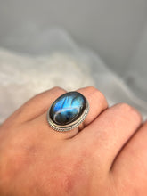 Load image into Gallery viewer, Labradorite ring
