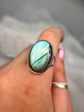 Load image into Gallery viewer, Labradorite ring
