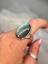 Load image into Gallery viewer, Labradorite ring
