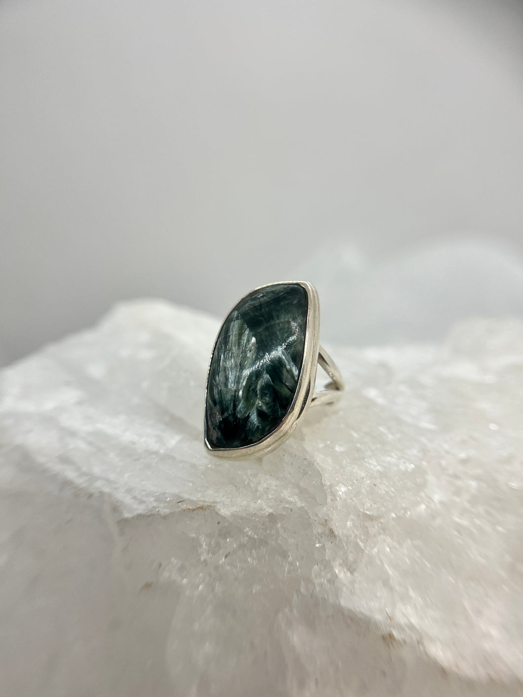 Seraphinite ring