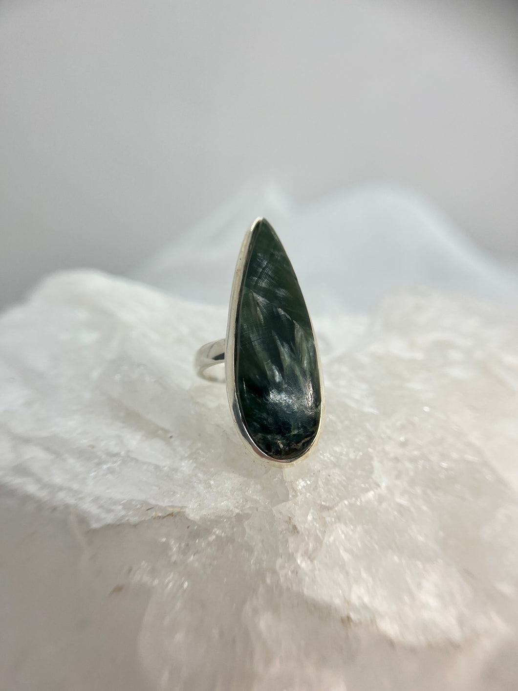 Seraphinite ring