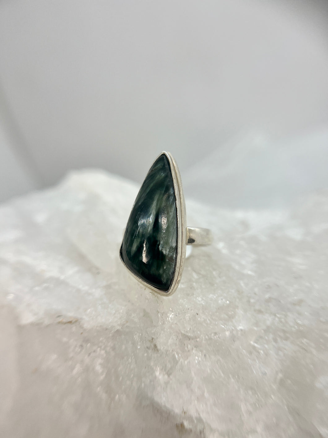 Seraphinite ring