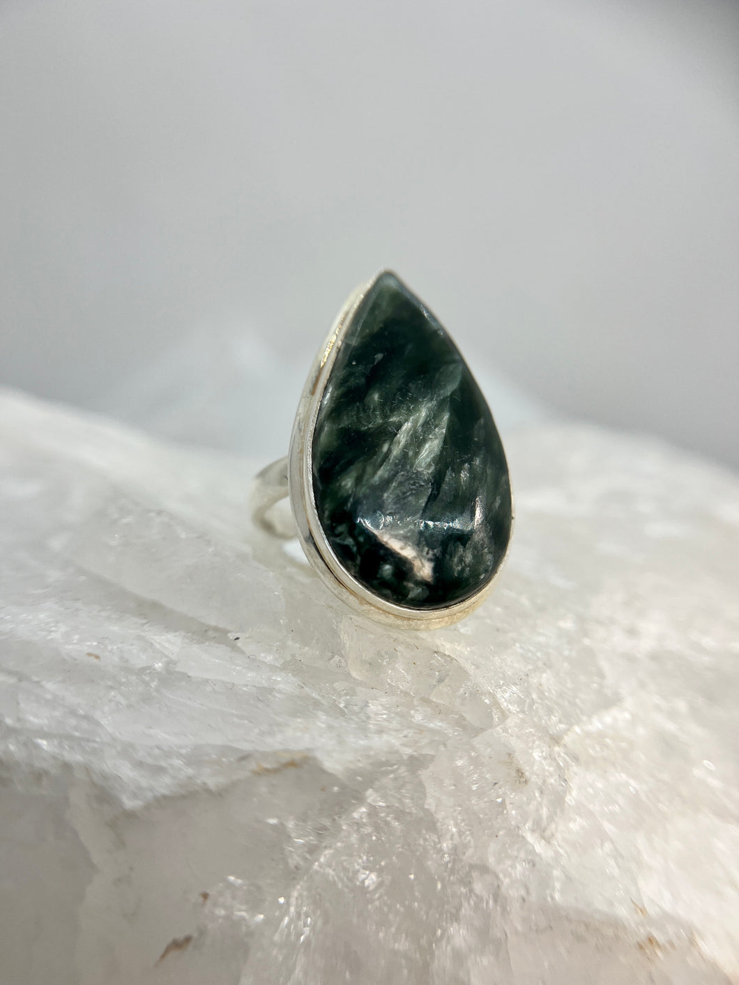 Seraphinite ring