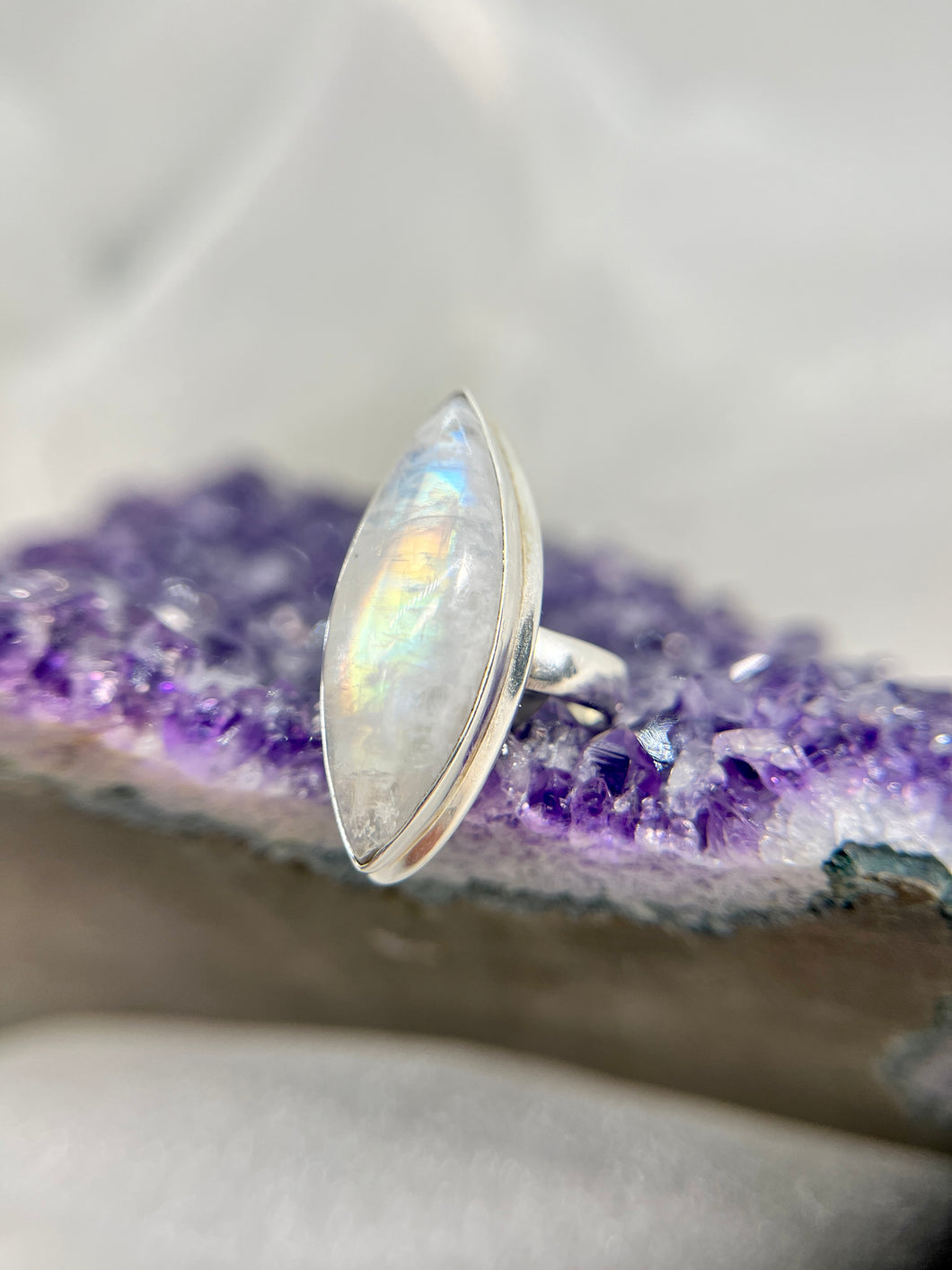 Moonstone ring