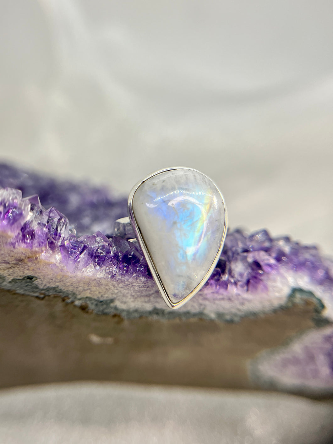 Moonstone ring