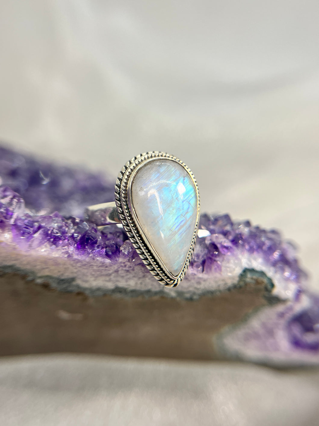 Moonstone ring