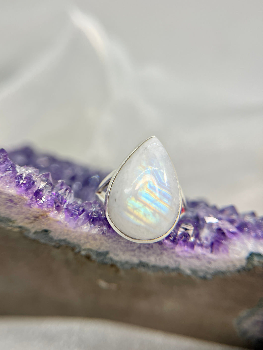 Moonstone ring