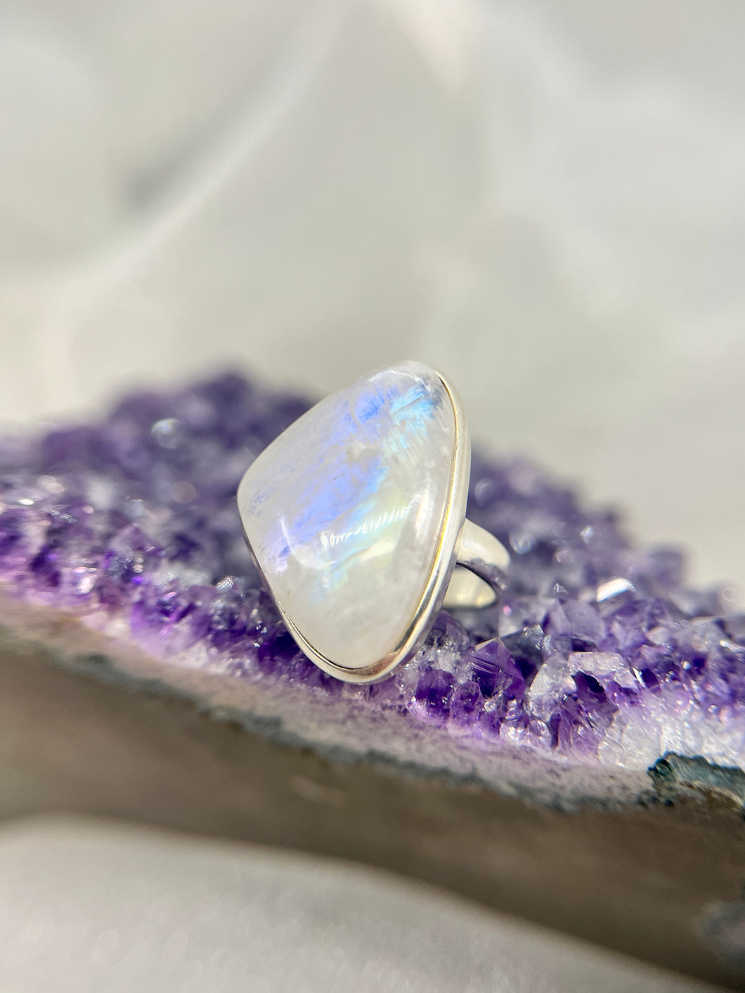 Moonstone ring