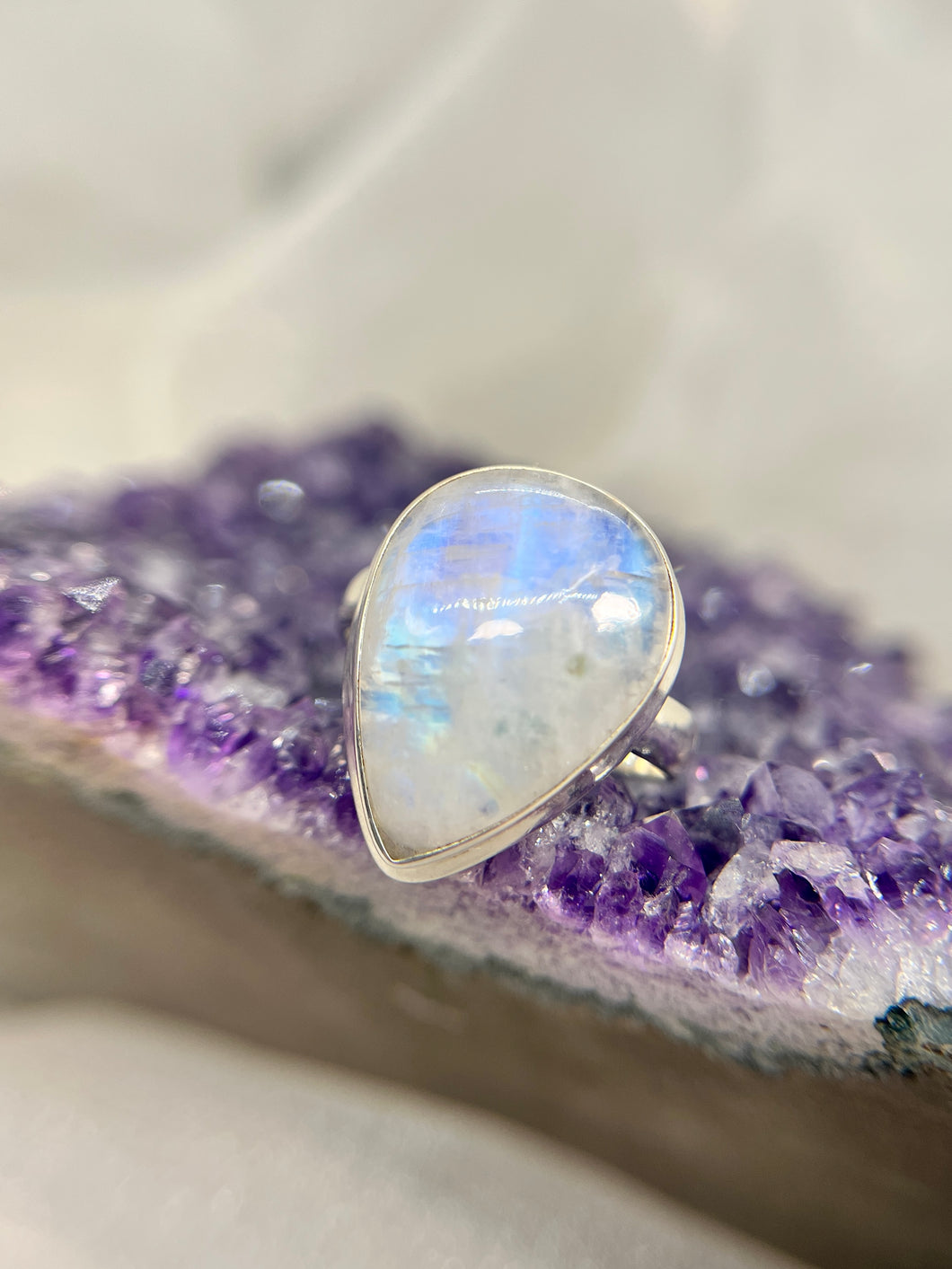 Moonstone ring