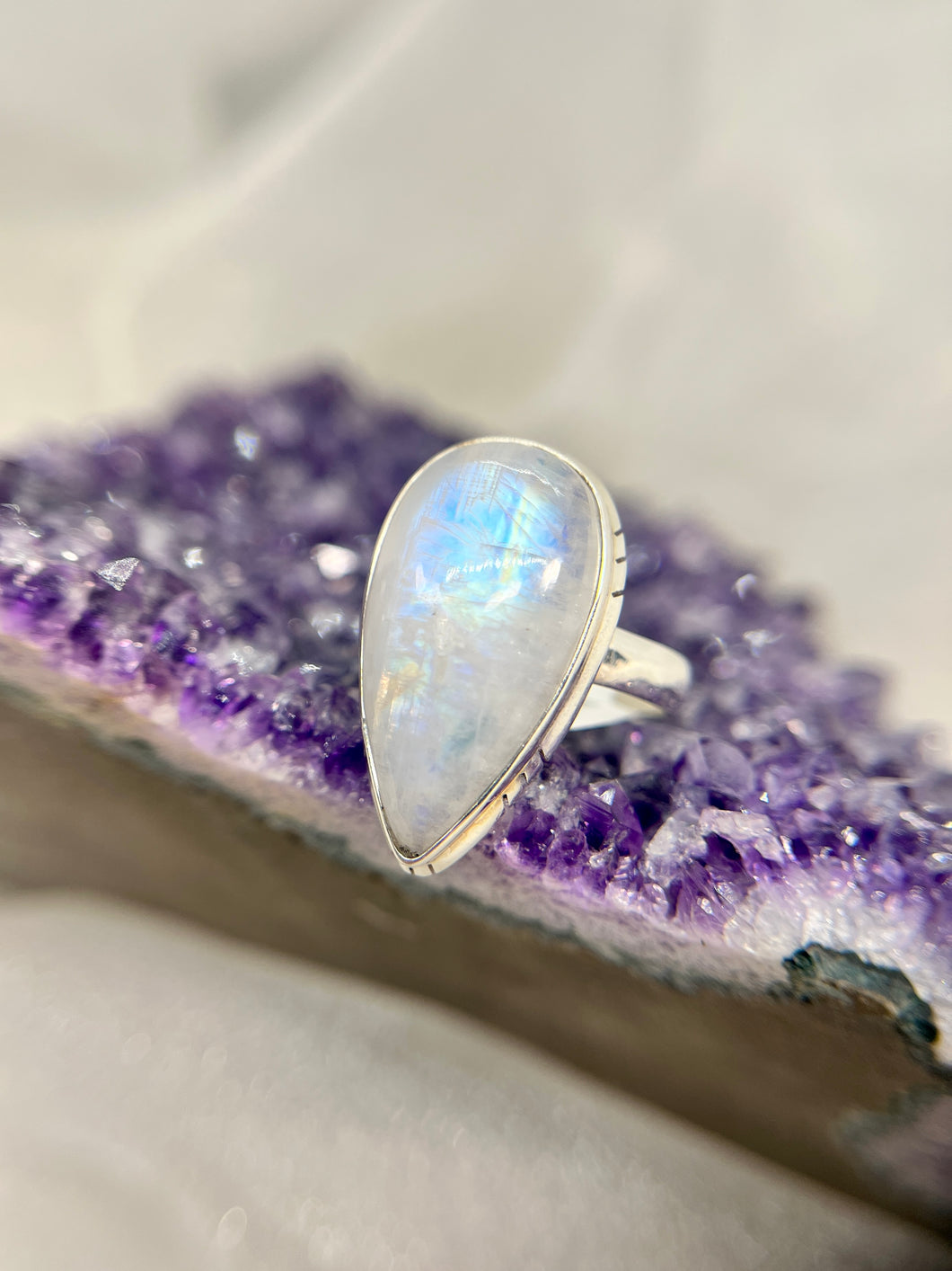 Moonstone ring