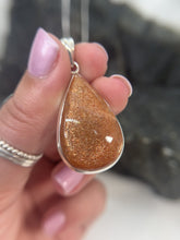 Load and play video in Gallery viewer, Sunstone pendant
