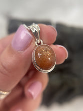 Load and play video in Gallery viewer, Sunstone pendant
